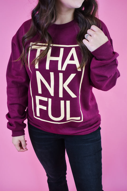 Thankful Box Pullover