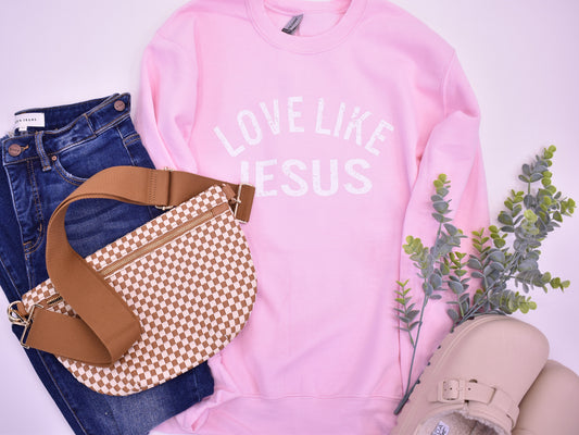 Love Like Jesus Graphic Pullover