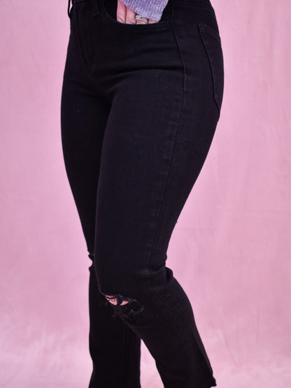 Vervet Crop Slim Straight Jeans