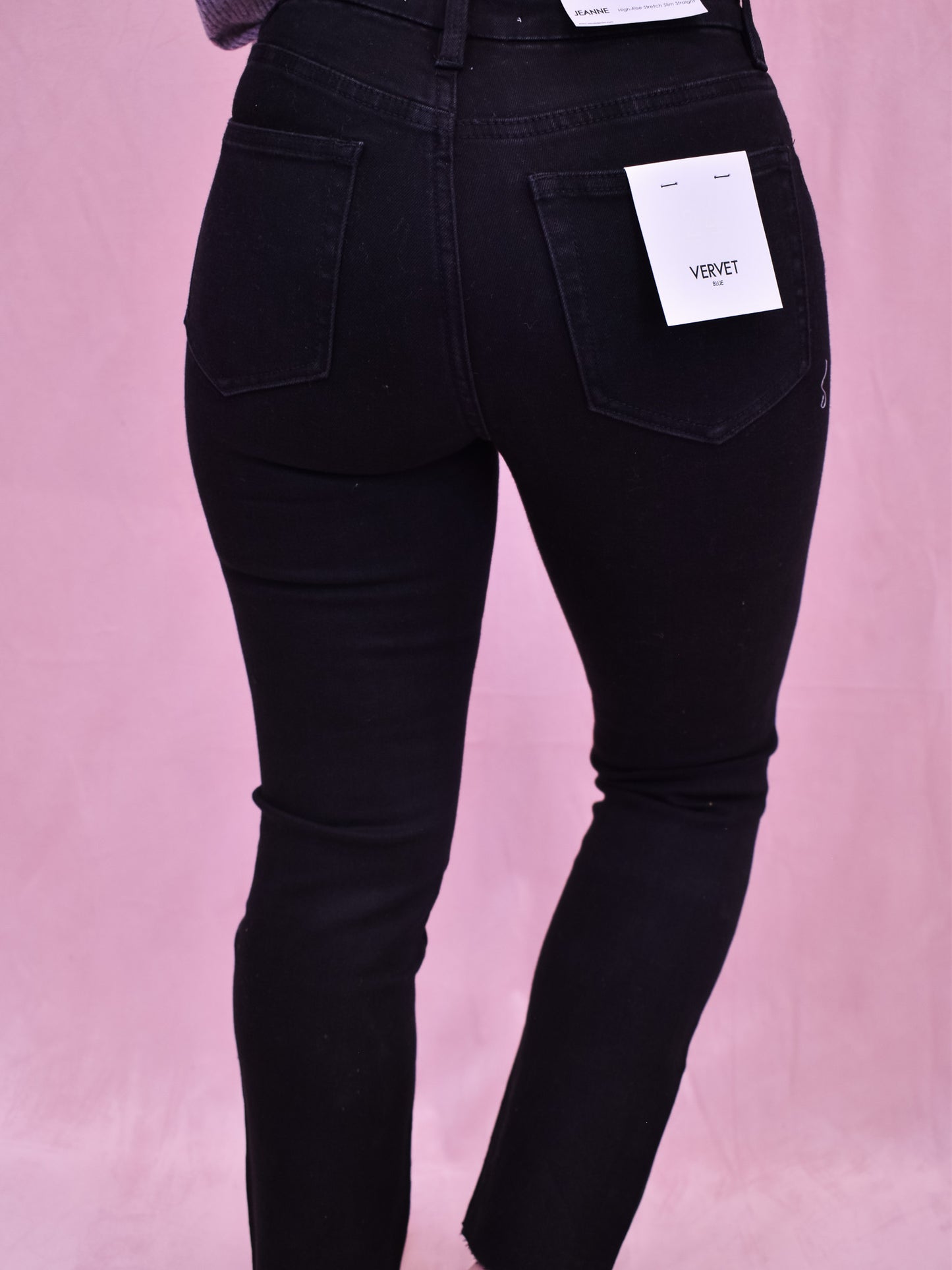 Vervet Crop Slim Straight Jeans