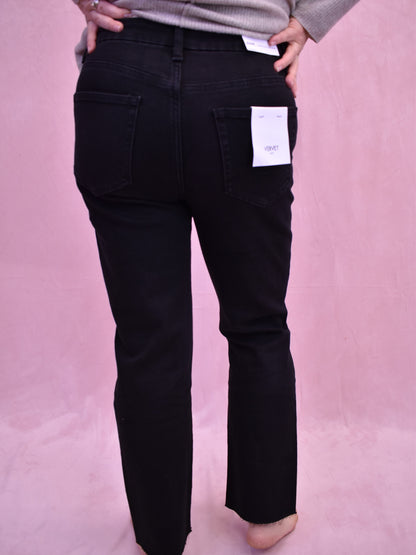 Vervet Crop Slim Straight Jeans