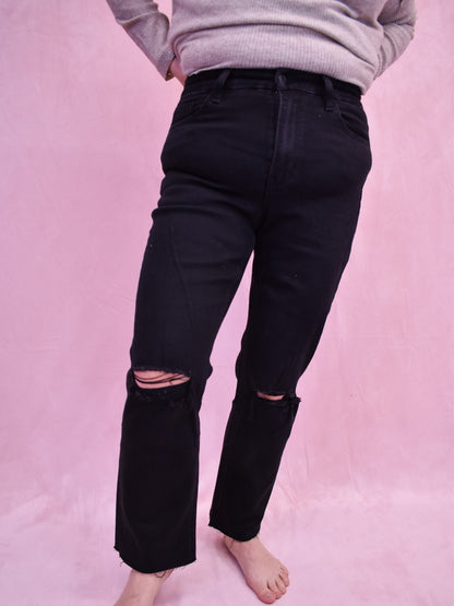 Vervet Crop Slim Straight Jeans