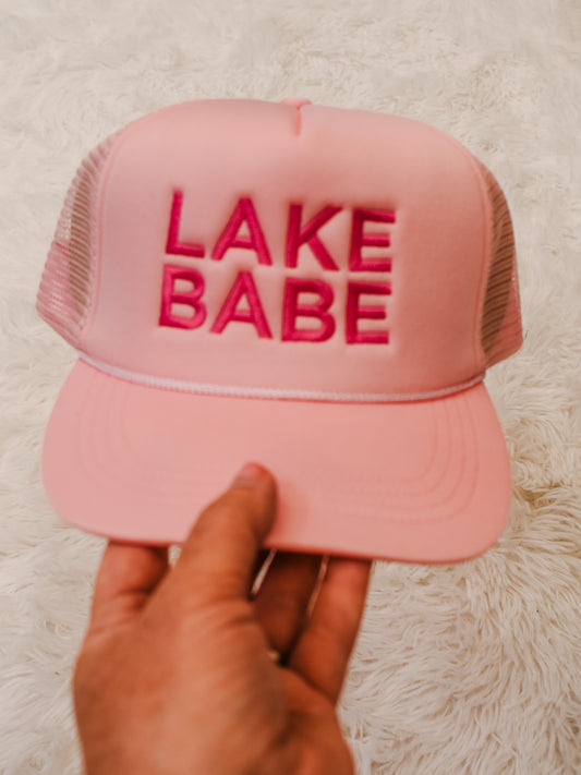 "Lake Babe" Trucker Hat