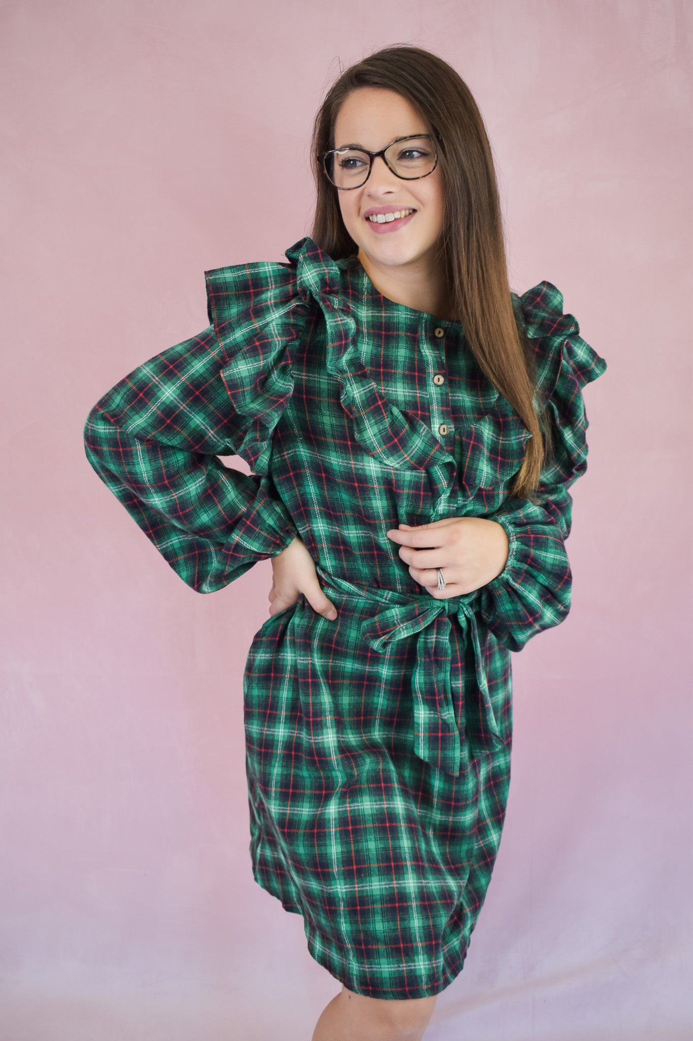 At Your Best Plaid Mini Dress – The Southern Loft
