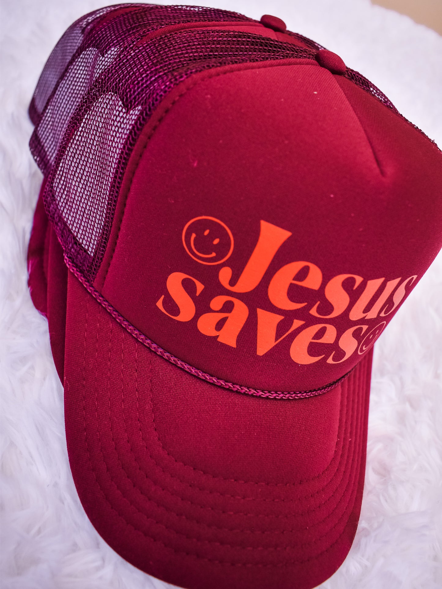 Jesus Saves Trucker Hat