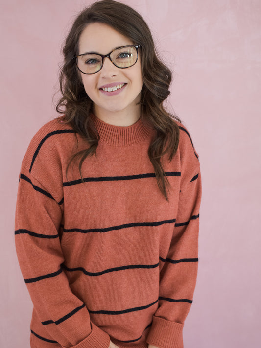 Heart Like Mine Stripe Sweater