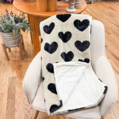 Cozy Heart Blanket