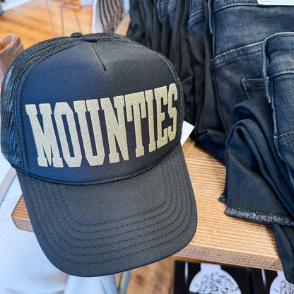 Mounties Glitter Puff Ink Trucker Hat