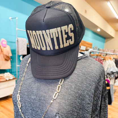 Mounties Glitter Puff Ink Trucker Hat